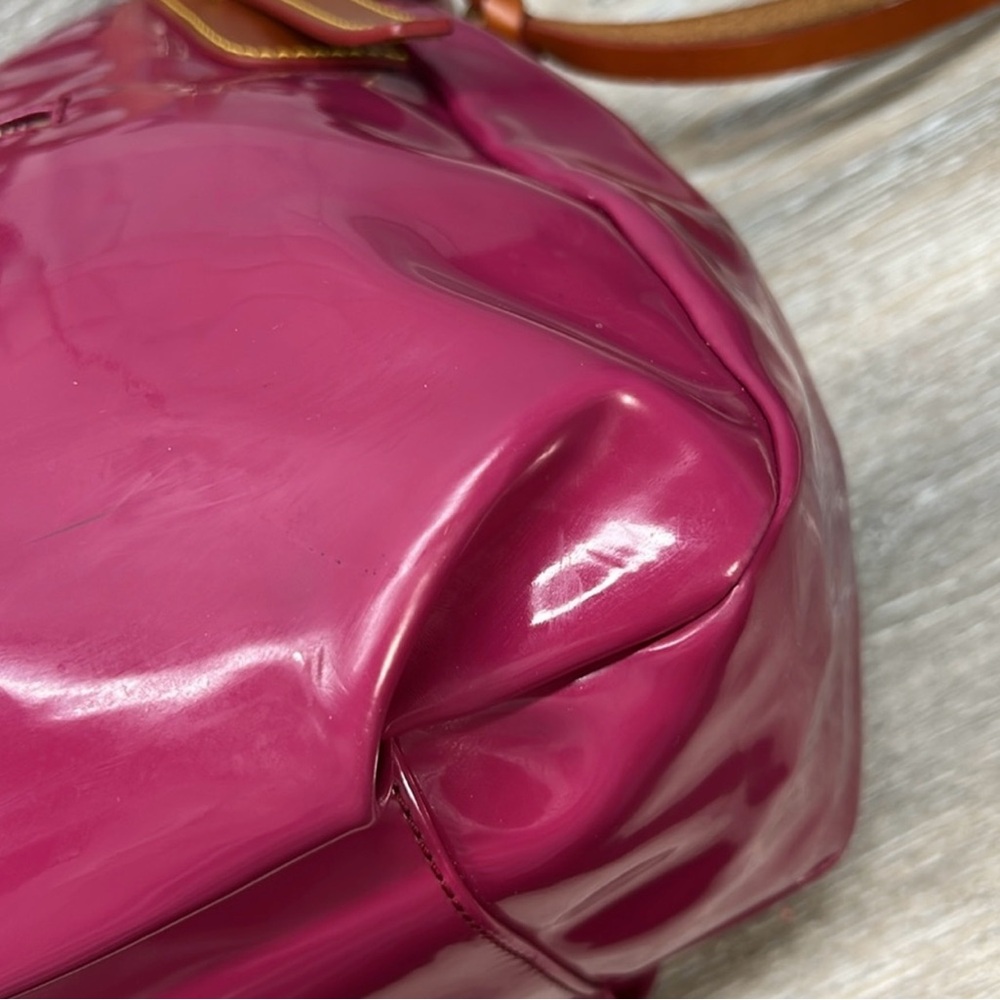 Dooney & Bourke Venus Nina Bag in Magenta! GUC! - Picture 10 of 12